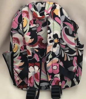 Vera Bradley Mod Paisley Lighten Up Essential Compact Backpack 11" h x 10" w x 4" d