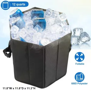 Versatile Insulated Cooler Bag for Outdoors and Travel With 3 Gallon Capacity
