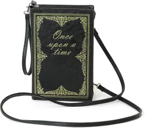 Vintage Hard Bound Story Book Clutch Shoulder Bag