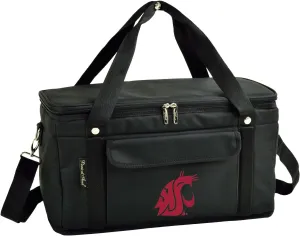 Washington State Cougars Licensed 42 Can Capacity Semi Rigid Collapsible Leakproof Cooler- Designed & Quality Approved in The USA