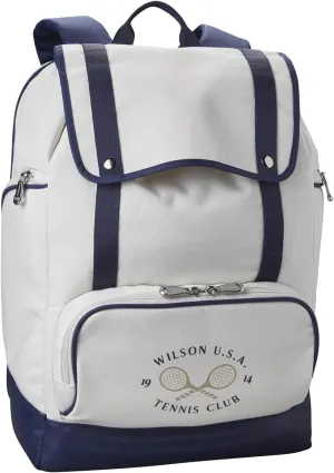 WILSON 1914 Heritage Tennis Racket Bags - Cream/Dark Navy