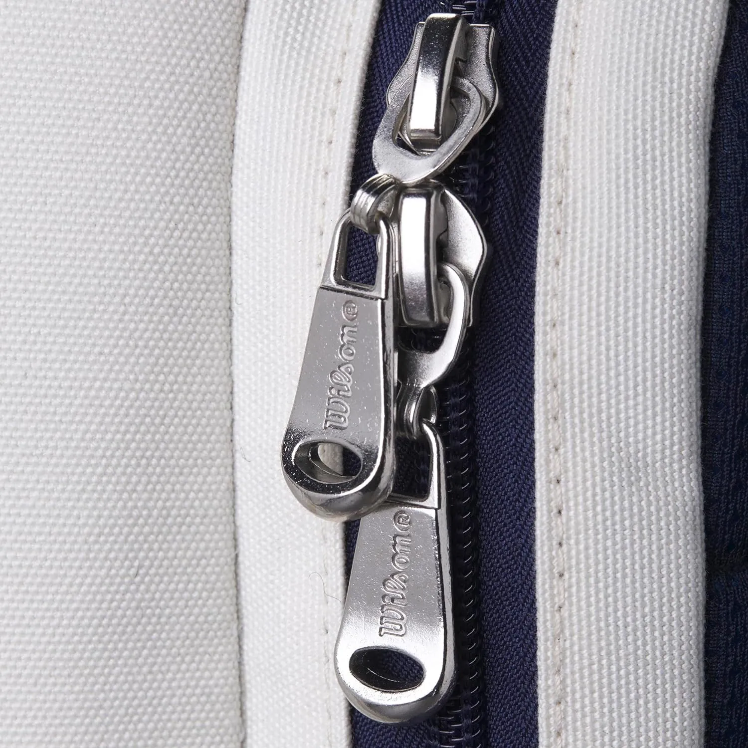 WILSON 1914 Heritage Tennis Racket Bags - Cream/Dark Navy