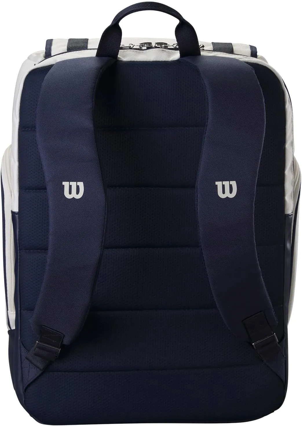 WILSON 1914 Heritage Tennis Racket Bags - Cream/Dark Navy