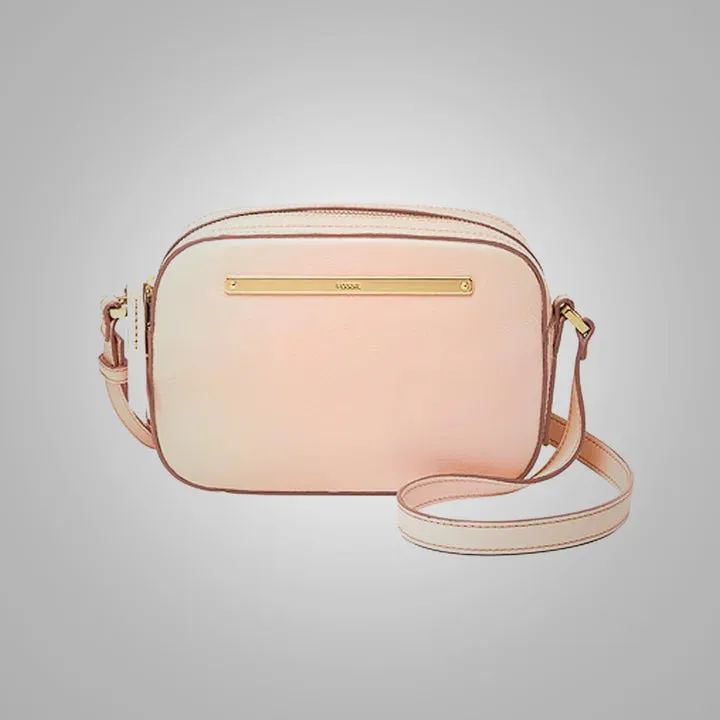 Women's Sheepskin Parker Convertible Small Genuine Leather Backpack