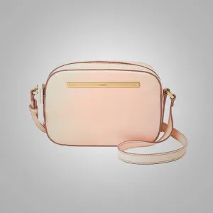 Women's Sheepskin Parker Convertible Small Genuine Leather Backpack
