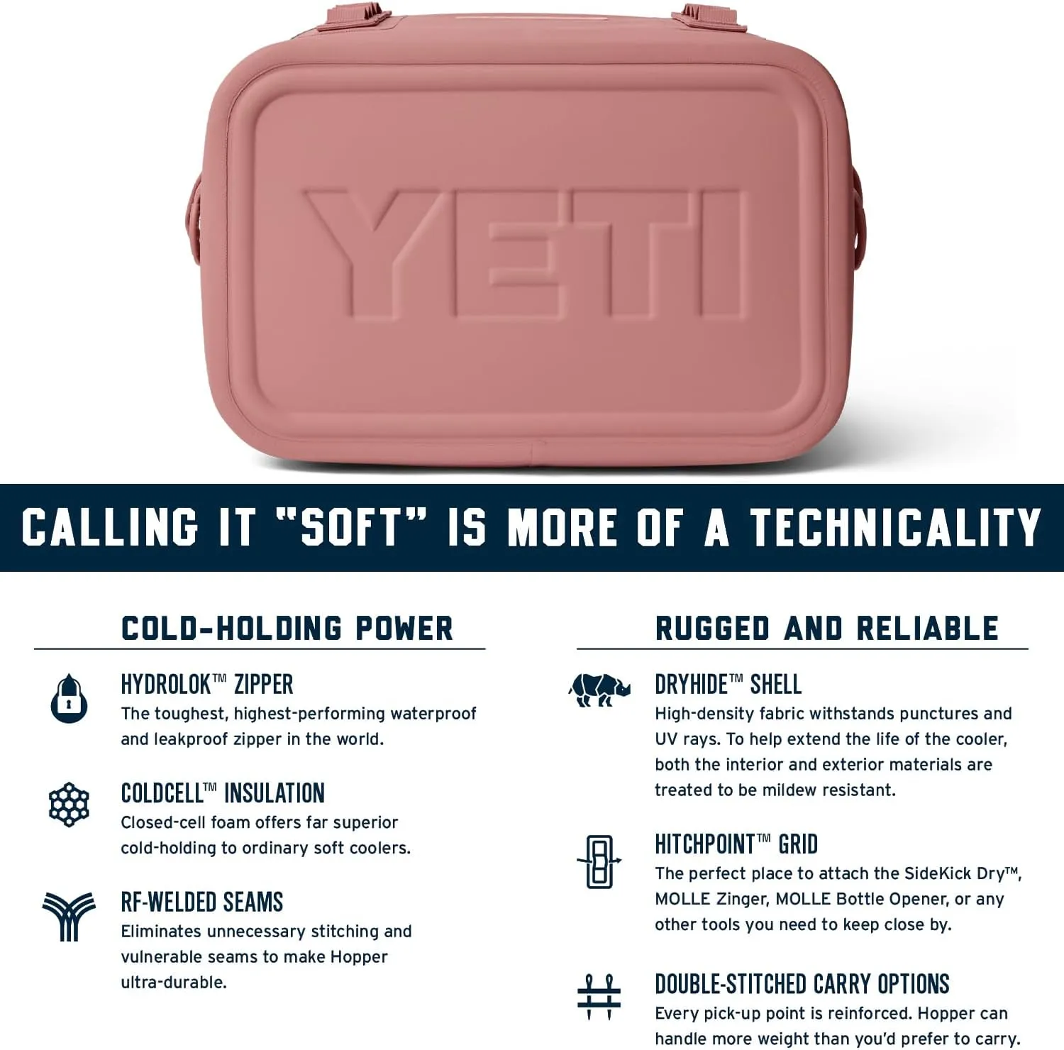 YETI Hopper Flip 18 Portable Soft Cooler